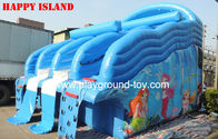 Китай Скольжение воды голубых детей раздувное при ткань Оксфорда и PVC покрывая RQL-00204 дистрибьютор 