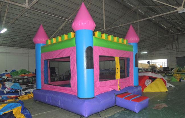 Прыжок крытых малышей коммерчески расквартировывает замок с скольжением для детсада/партии RQL-00503 семьи