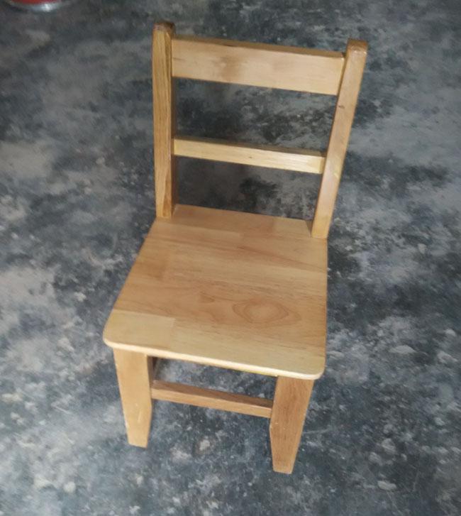 Мебель класса детсада твёрдой древесины, стулы твердых деревянных детей