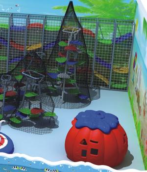 Крытая спортивная площадка для малышей, серии корабля пирата оборудования спортивной площадки детей