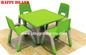 Импортированная таблица пластичной мебели класса детсада квадратная учя поставщик 