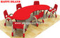 дешево  Мебель класса Preschool, группа половинной луны детей мебели класса детсада учя таблицу