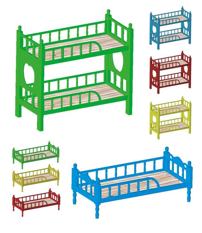 Мебель класса питомника кровати нары мебели Preschool пластичная с различным цветом и европейским стандартом